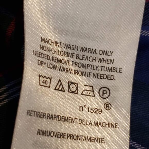 Polo Ralph Lauren Shirt Men's XL Plaid LS Button Down Tartan Plaid Red Pony - Picture 7 of 8